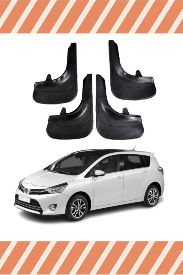Toyota Verso 2010-2017 4’lü tozluk çamurluk paçalık uyumlu set