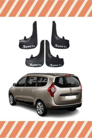 Dacia Lodgy tüm kasalar HG Sports yazılı 4’lü tozluk çamurluk paçalık sağlam koruma