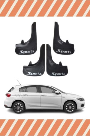 Fiat Egea Hb tüm kasalar Sports yazılı 4’lü tozluk çamurluk paçalık koruma sağlar