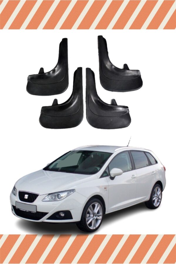 Seat Ibiza uyumlu 4’lü tozluk çamurluk paçalık dayanıklı ve şık
