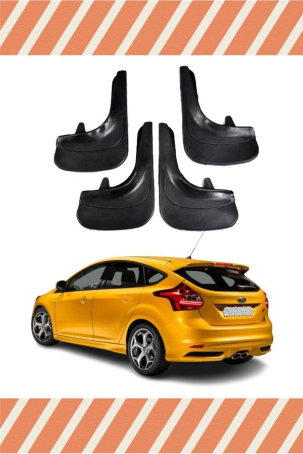 Ford Focus 3 Hb 2011-2015 4’lü tozluk çamurluk paçalık dayanıklı
