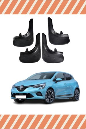 Renault Clio 5 4’lü tozluk çamurluk paçalık modern uyumlu aksesuar