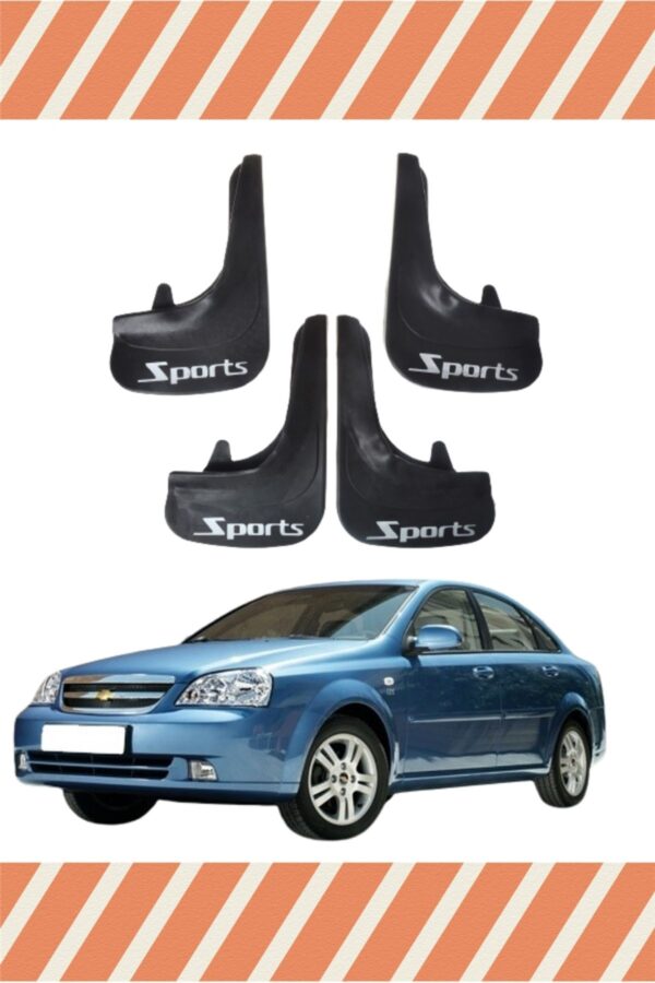 Chevrolet Lacetti Sd Sports yazılı 4’lü tozluk çamurluk paçalık sağlam