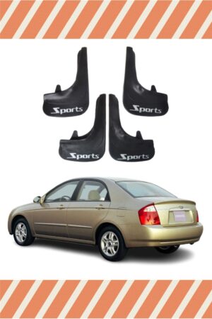 Kia Cerato 2004-2009 sports yazılı 4’lü tozluk çamurluk paçalık