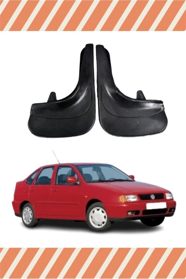 Volkswagen Polo Sedan 1996-2001 uyumlu 2’li tozluk çamurluk paçalık