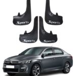 Citroen C Elysee Sports yazılı 4’lü tozluk çamurluk paçalık uyumlu set