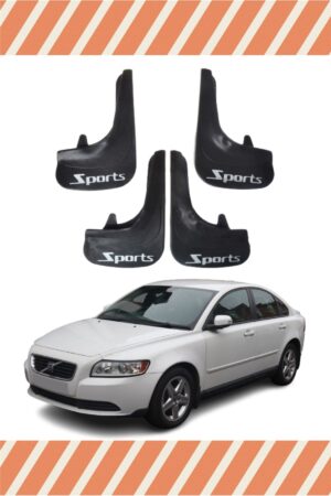 Volvo S40 Sports yazılı 4’lü tozluk çamurluk paçalık estetik görünüm