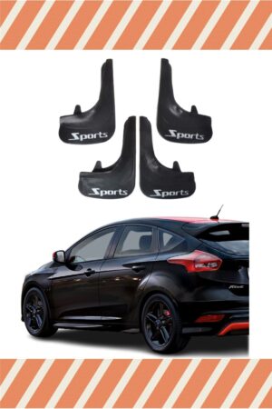 Ford Focus 4 Hb 2015-2018 Sports yazılı 4’lü tozluk çamurluk paçalık kaliteli