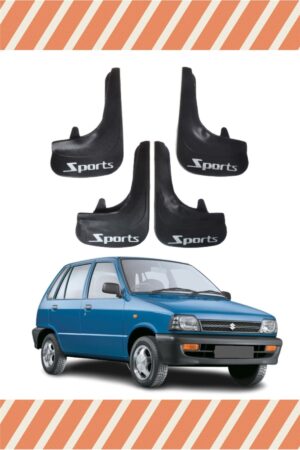 Suzuki Maruti sports yazılı 4’lü tozluk çamurluk paçalık