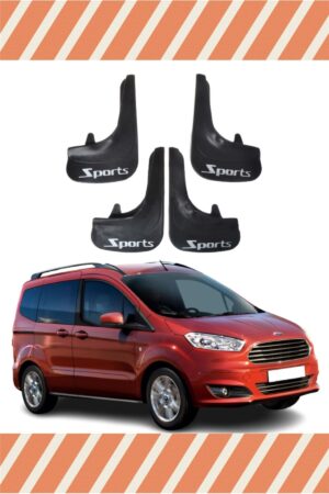 Ford Courier sports yazılı 4’lü tozluk çamurluk paçalık