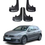 Volkswagen Polo Sports yazılı 4’lü tozluk çamurluk paçalık şık koruma