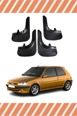 Peugeot 106 4’lü tozluk çamurluk paçalık pratik ve dayanıklı aksesuar