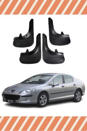 Peugeot 407 uyumlu 4’lü tozluk çamurluk paçalık dayanıklı ve kaliteli tasarım
