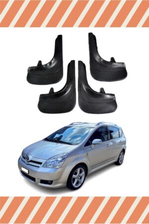 Toyota Verso 2004-2009 Sports yazılı 4’lü tozluk çamurluk paçalık