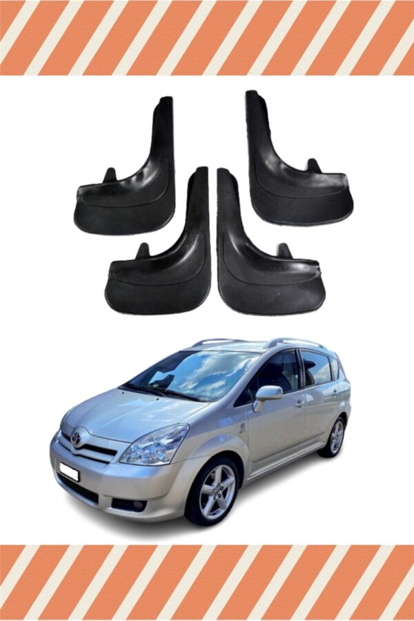 Toyota Verso 2004-2009 Sports yazılı 4’lü tozluk çamurluk paçalık