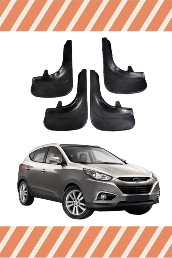 Hyundai ix35 tüm kasalar uyumlu 4’lü tozluk çamurluk paçalık