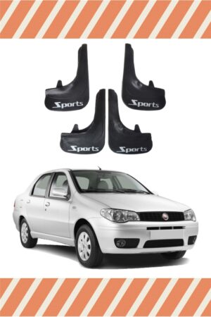 Fiat Albea-1 sports yazılı 4’lü tozluk çamurluk paçalık