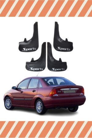 Ford Focus 1 SD 1998-2004 sports yazılı 4’lü tozluk çamurluk paçalık