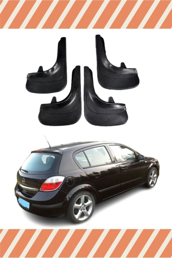 Opel Astra H Hb 2004-2015 uyumlu 4’lü tozluk çamurluk paçalık