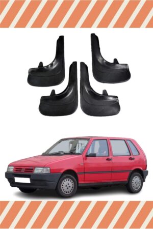 Fiat Uno uyumlu 4’lü tozluk çamurluk paçalık