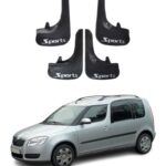 Skoda Roomster Sports yazılı 4’lü tozluk çamurluk paçalık kaliteli