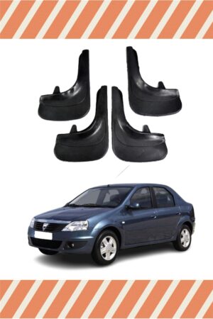 Dacia Logan SD 2006-2011 uyumlu 4’lü tozluk çamurluk paçalık dayanıklı koruma