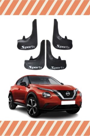 Nissan Juke sports yazılı 4’lü tozluk çamurluk paçalık