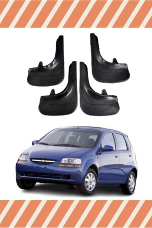 Chevrolet Aveo Hb 2005-2011 uyumlu 4’lü tozluk çamurluk paçalık dayanıklı