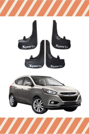 Hyundai ix35 tüm kasalar Sports yazılı 4’lü tozluk çamurluk paçalık