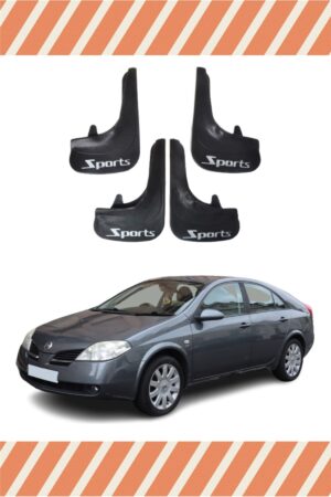 Nissan Primera Sports yazılı 4’lü tozluk çamurluk paçalık kaliteli ve şık koruma