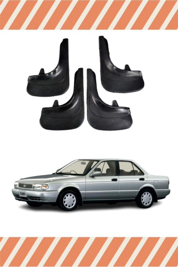Nissan Sunny için kaliteli 4’lü tozluk çamurluk paçalık seti