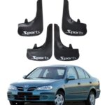 Nissan Almera Sports yazılı 4’lü tozluk çamurluk paçalık dayanıklı set