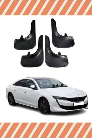 Peugeot 508 uyumlu 4’lü tozluk çamurluk paçalık uzun ömürlü koruma
