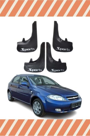 Chevrolet Lacetti Hb Sports yazılı 4’lü tozluk çamurluk paçalık şık görünüm