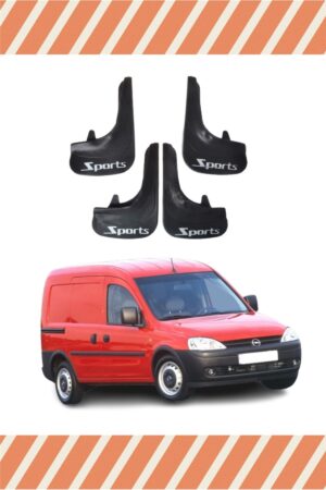 Opel Combo 2001-2013 Sports yazılı 4’lü tozluk çamurluk paçalık