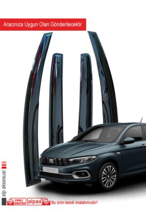 Fiat Egea HB Oto Rüzgarlık Aracınıza Özel Olarak Tasarlanarak Üretilmiştir