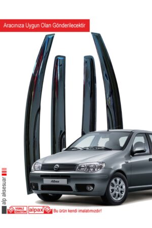 Fiat Albea Oto Rüzgarlık Aracınıza Özel Olarak Tasarlanarak Üretilmiştir