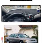 Nissan Maxima 33 Torpido Koruma Halısı - Siyah Kenar