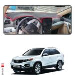 Kia Sorento 2009-2015 Torpido Koruma Halısı - Gri Kenar