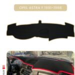 Opel Astra F 1991-1998 Modellere Özel Torpido Koruma Halısı - Bej Kenar