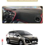 Peugeot 208 Eski Torpido Koruma Halısı - Bej Kenar