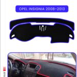Opel Insignia (2008-2013) Torpido Koruma Halısı - Mavi Kenar