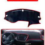 Hyundai İ20 2014-2020 Torpido Koruma Halısı - Kırmızı Kenar