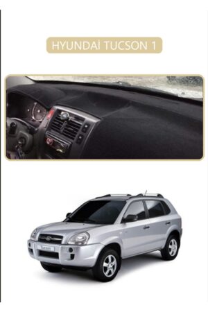 Hyundai Tucson 1 Torpido Koruma Halısı - Bej Kenar