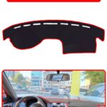 Hyundai Accent Admire/Milenium 2000-2006 Torpido Koruma Halısı - Kırmızı Kenar