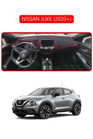 Nissan Juke 2020+ Torpido Koruma Halısı - Kırmızı Kenar