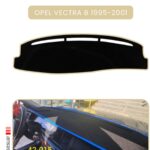 Opel Vectra B (1995-2001) Torpido Koruma Halısı - Bej Kenar