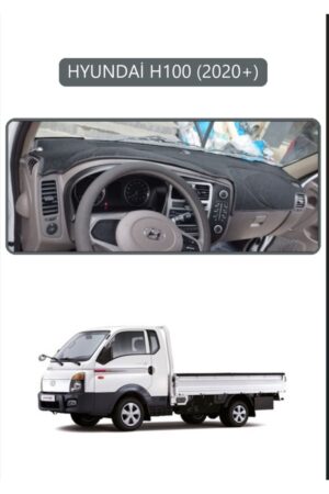 Hyundai H100 2020+ Torpido Koruma Halısı - Gri Kenar