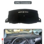Opel Crossland Torpido Koruma Halısı - Gri Kenar