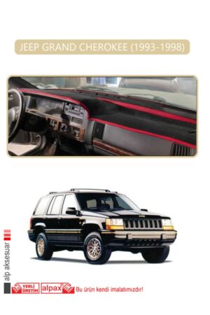 Jeep Grand Cherokee 1993-1998 Torpido Koruma Halısı - Bej Kenar
